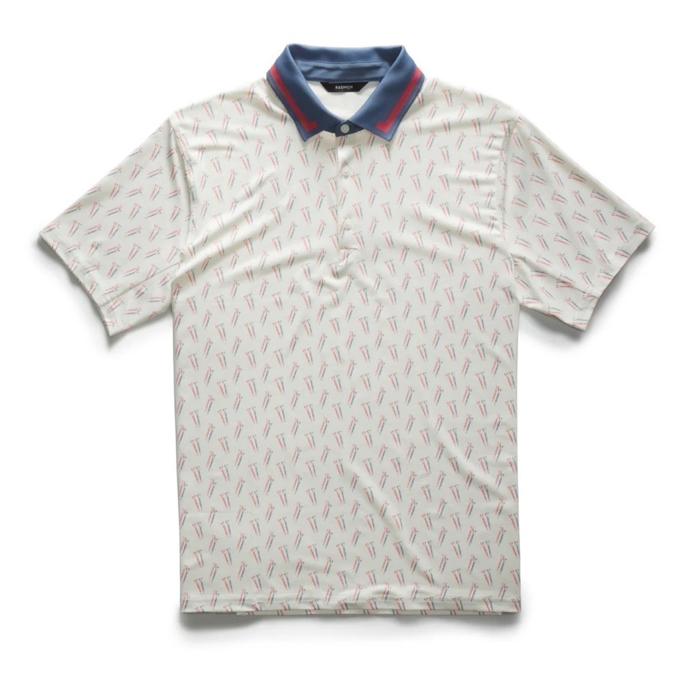 Radmor Taylor Recycled Mr. Tee - True Blue/Snow White Size S